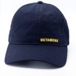 Casquette bleue marine unisexe ajustable Betamons en coton