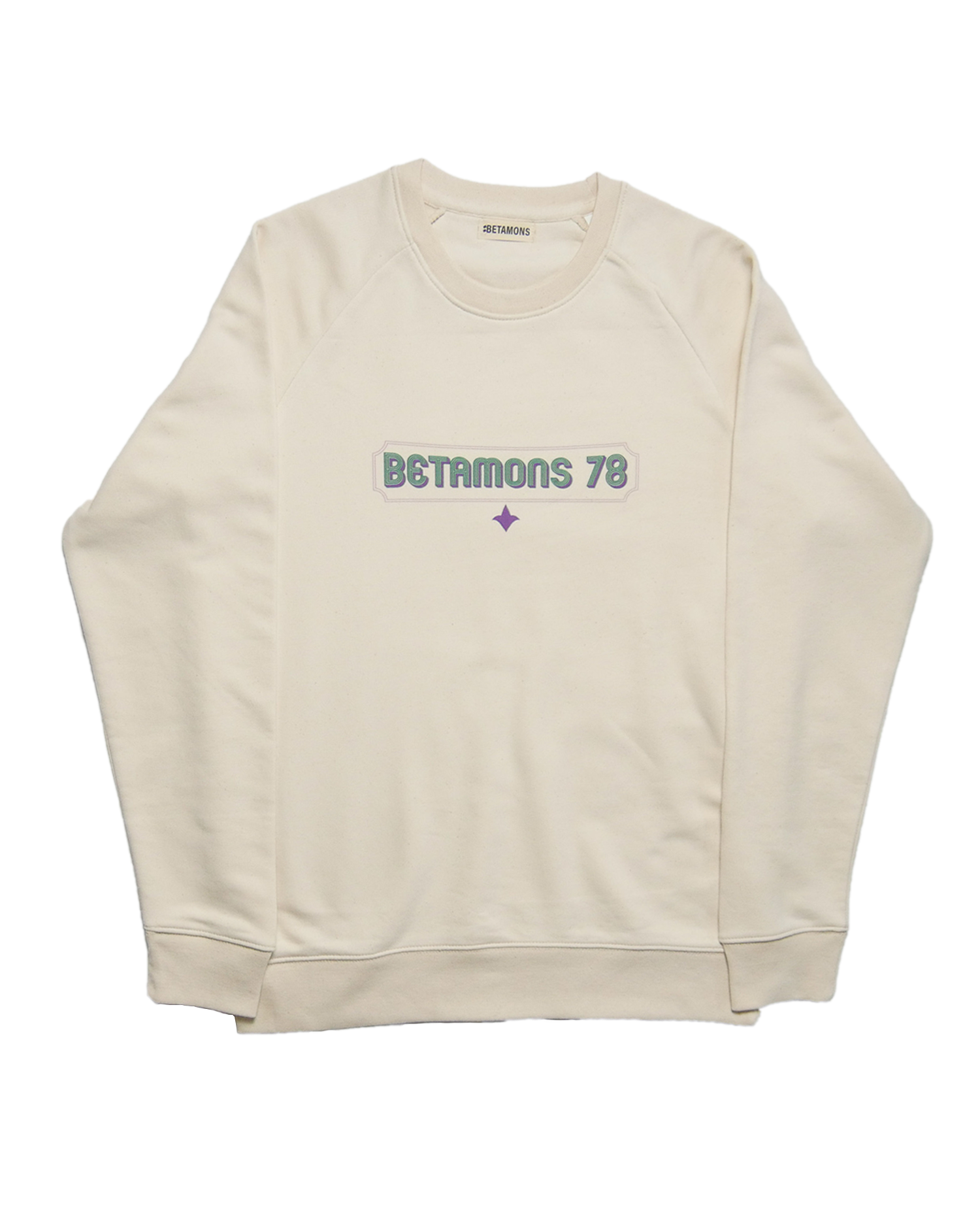 Natural raw sweat-shirt BETAMONS